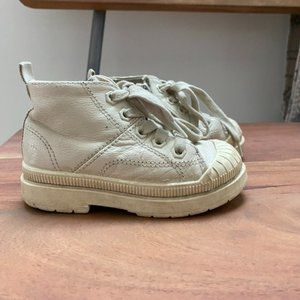 Zara cream toddler shoe